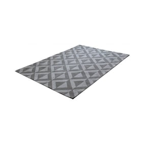 Geometrisch vloerkleed - Colette Grijs  - product