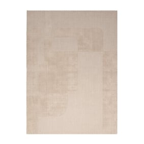 Wollen vloerkleed - Giselle Abstract Beige  - product