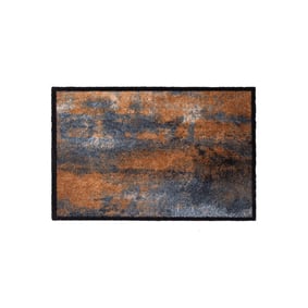 Wasbare deurmat - Cobalt Rust - 50x75cm