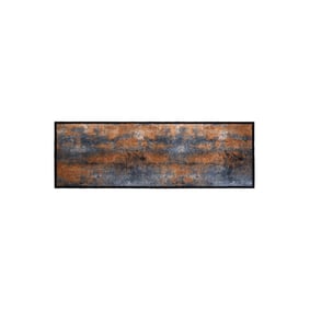 Wasbare deurmat - Cobalt Rust - 50x150cm