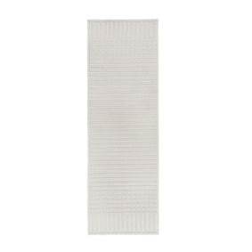 Wasbaar vloerkleed - Elto Stripe Creme - product