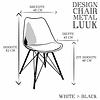 Stoel Metal Luuk - Wit