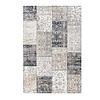 Vintage vloerkleed - Patchwork Grijs