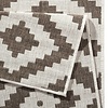 Buitenkleed - Twin Diamond Bruin/Creme