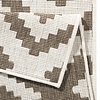 Buitenkleed - Twin Diamond Bruin/Creme
