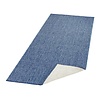 Buitenkleed - Twin Solid Blauw/Creme