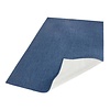 Buitenkleed - Twin Solid Blauw/Creme