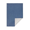 Buitenkleed - Twin Solid Blauw/Creme