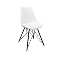 Stoel Metal Luuk - Wit