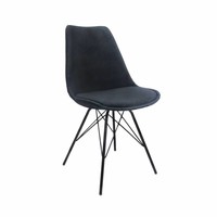 Stoel Velvet - Zwart