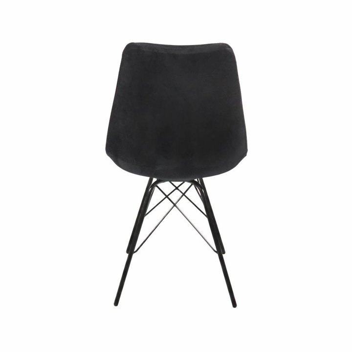 Stoel Velvet - Zwart - 3