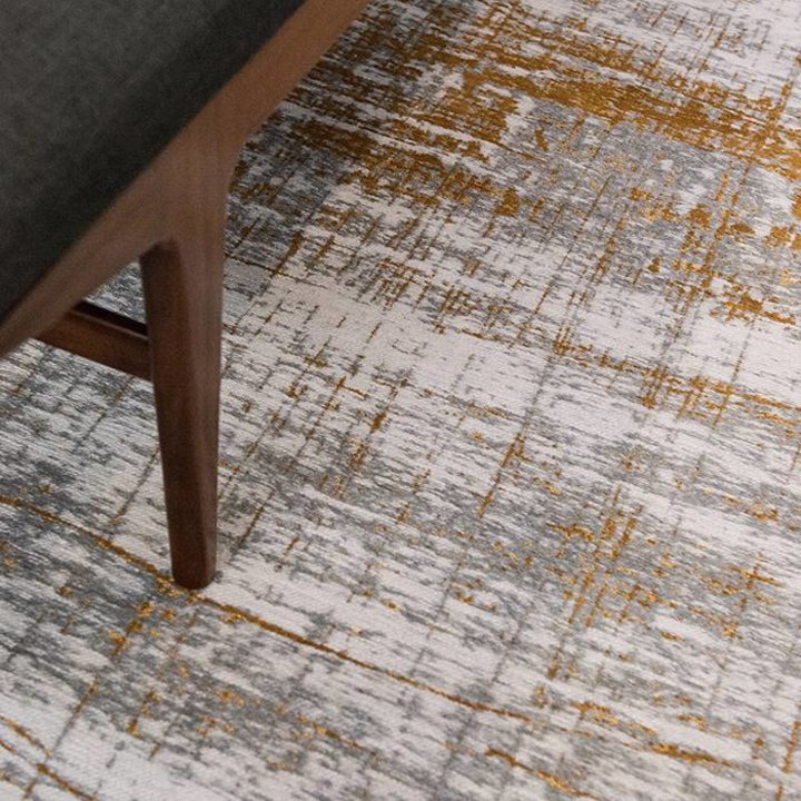 Vintage Vloerkleed - Mad Men Columbus Gold 8419 - 5
