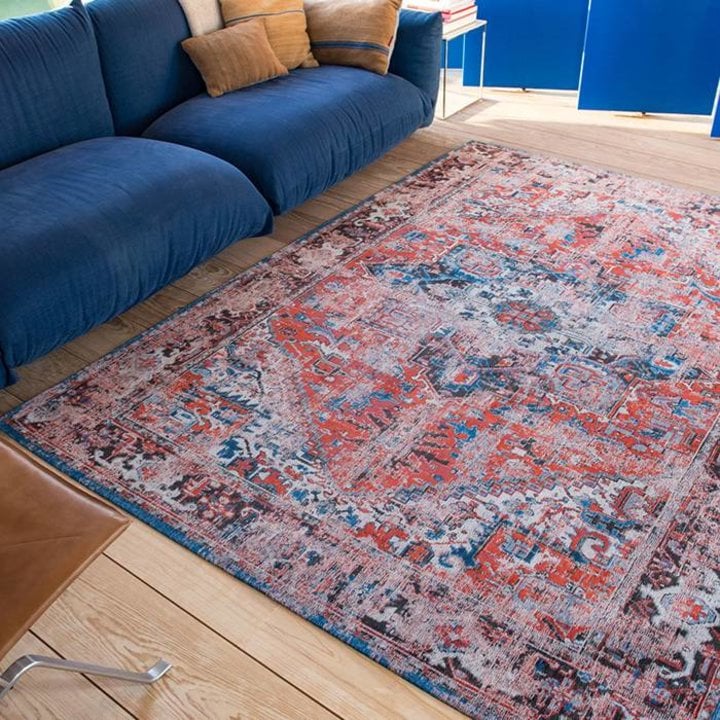 Vintage Vloerkleed - Antiquarian Heriz Rood 8703 - 3