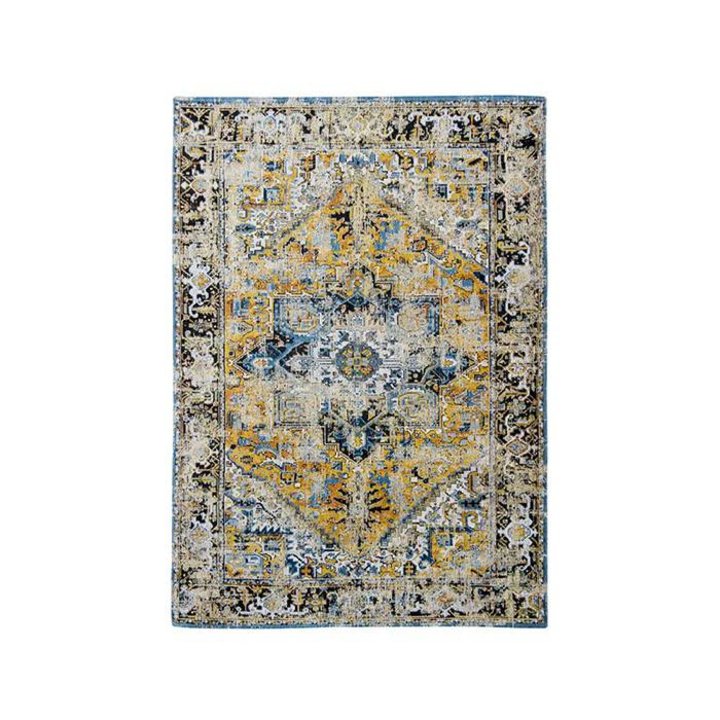 Vintage Vloerkleed - Antiquarian Heriz Geel 8704 - 4