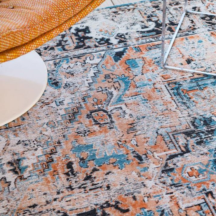 Vintage Vloerkleed - Antiquarian Heriz Oranje 8705 - 2