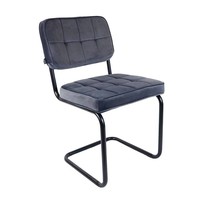 Stoel Velvet Ivy - Antraciet