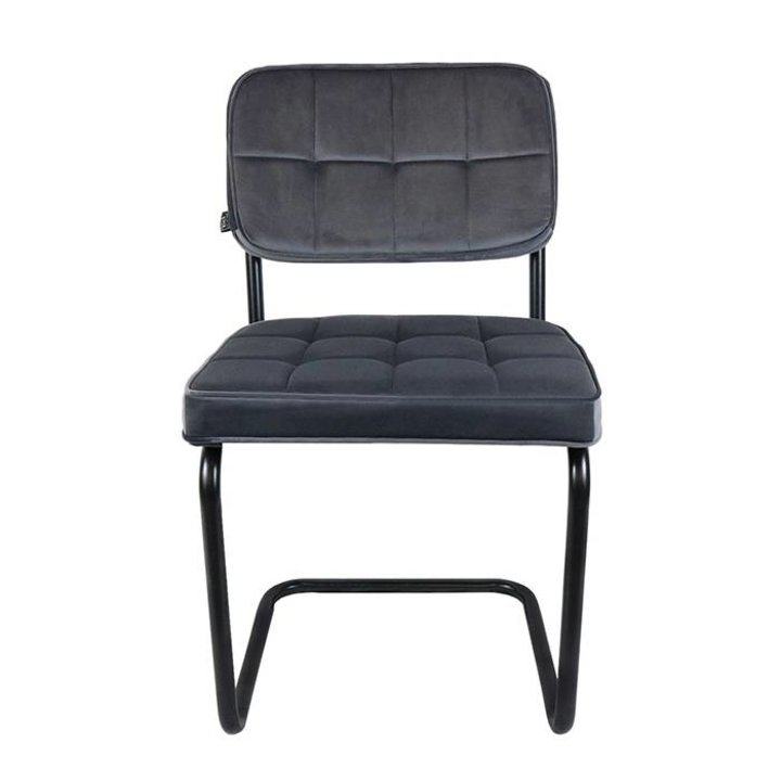 Stoel Velvet - Ivy Antraciet - 2
