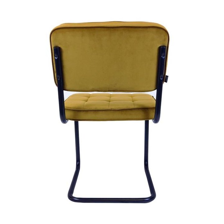 Stoel Velvet - Ivy Goud/Okergeel - 3
