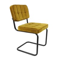 Stoel Velvet Ivy - Goud / Okergeel