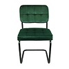 Stoel Velvet - Ivy Donker Groen - thumbnail 2