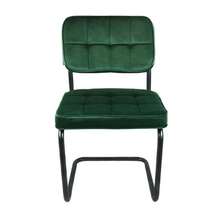 Stoel Velvet - Ivy Donker Groen - 2