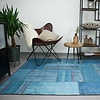 Vloerkleed patchwork Moods Blauw Multicolor No.14