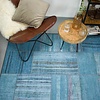 Vloerkleed patchwork Moods Blauw Multicolor No.14