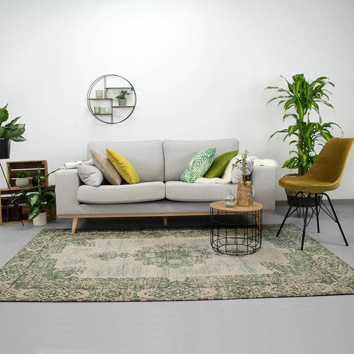 Vintage vloerkleed - Dreams Groen - 3