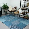 Vloerkleed patchwork Moods Blauw Multicolor No.14