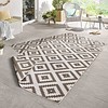 Buitenkleed - Twin Diamond Bruin/Creme