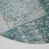 Rond patchwork vloerkleed - Dreams Mint - thumbnail 4