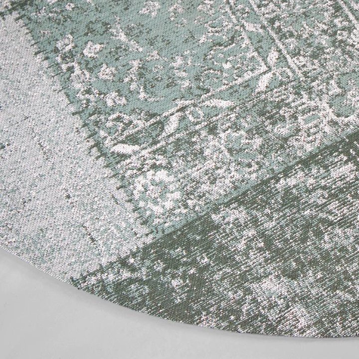 Rond patchwork vloerkleed - Dreams Groen - 5