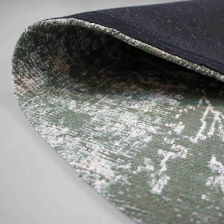Rond patchwork vloerkleed - Dreams Groen - 6