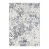 Modern Vloerkleed - Arty Grijs/Blauw Splash