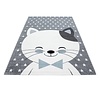 Kindervloerkleed - Anna Kat Blauw - thumbnail 1