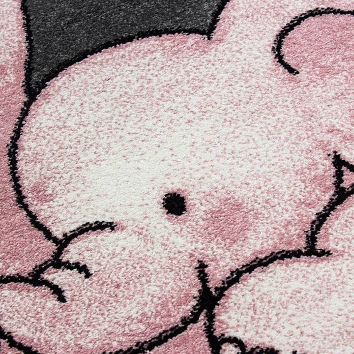 Kindervloerkleed - Anna Olifant Roze - 3