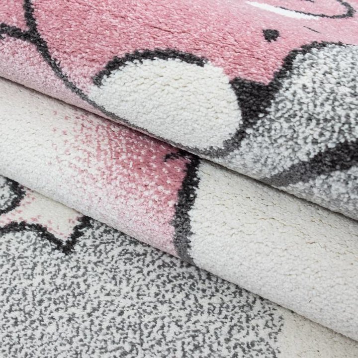 Rond Kindervloerkleed - Anna Beertje Roze - 2