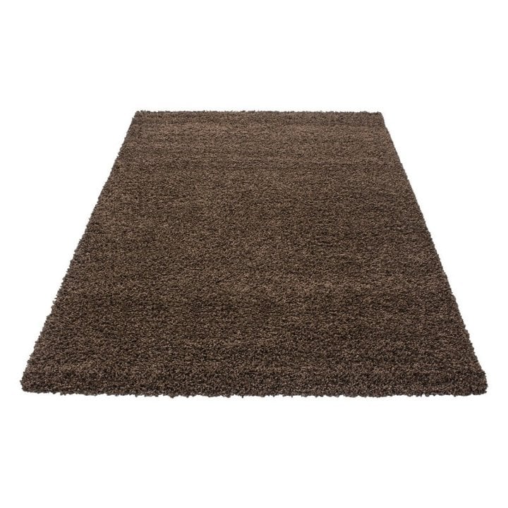 Hoogpolig vloerkleed - Life Bruin - 1