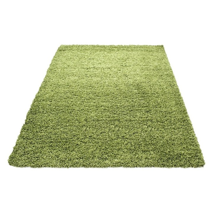 Hoogpolig vloerkleed - Life Groen - 1
