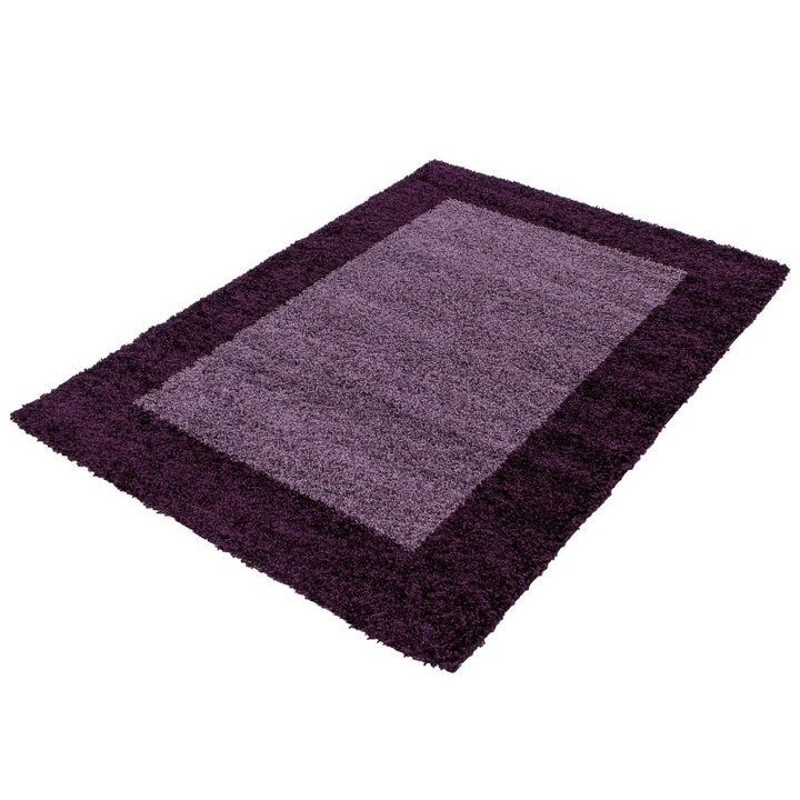 Hoogpolig vloerkleed - Edge Paars - 1
