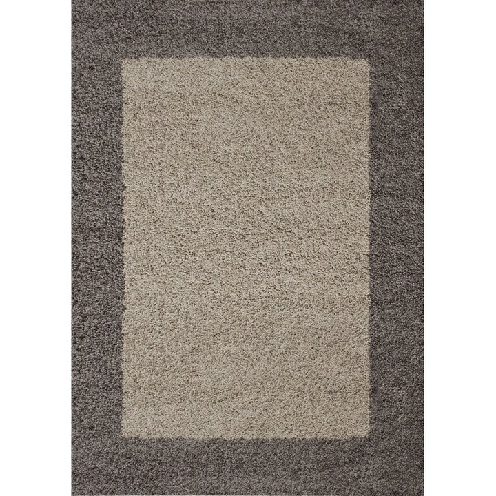 Hoogpolig vloerkleed - Edge Taupe - 2