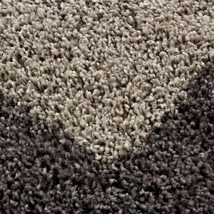 Hoogpolig vloerkleed - Edge Taupe - 3