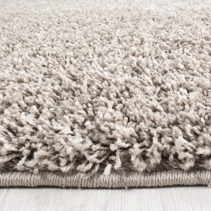 Rond Hoogpolig vloerkleed - Life Beige - 1