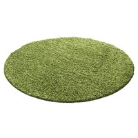 Rond Hoogpolig vloerkleed - Life Groen