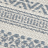 Buiten vloerkleed - Bloom Creme Aqua Torcy