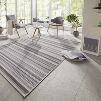 Modern vloerkleed – Secret Antraciet/Creme Calais