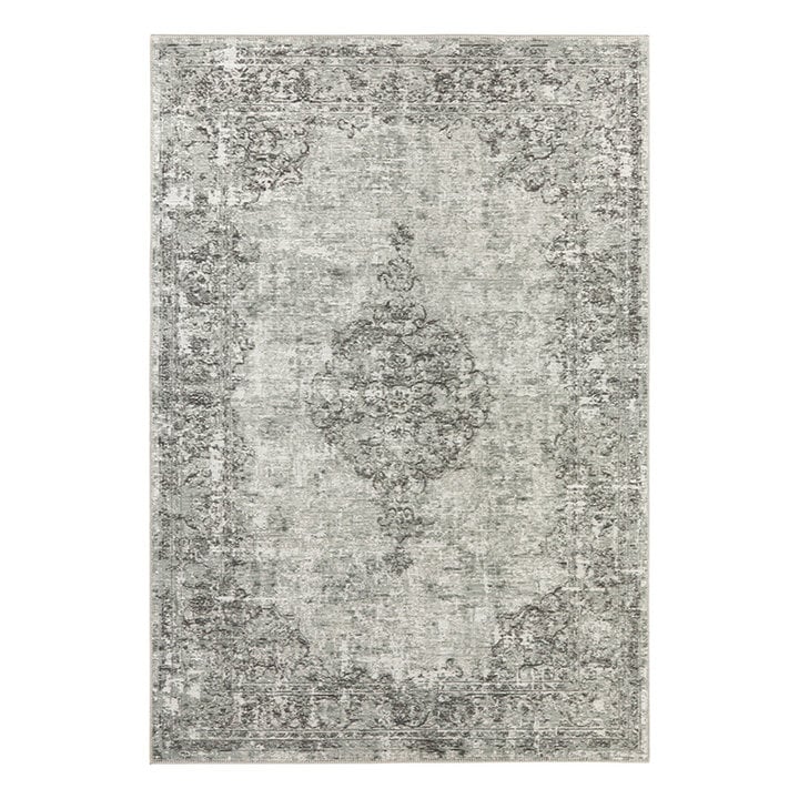 Vintage vloerkleed - Pleasure Groen/Zwart Vertou - 1