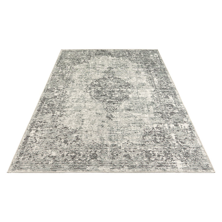 Vintage vloerkleed - Pleasure Groen/Zwart Vertou - 2