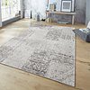 Patchwork vloerkleed – Pleasure Grijs/Creme Denain