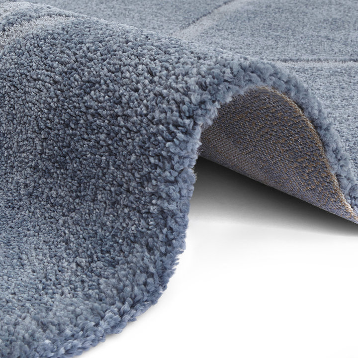 Scandinavisch vloerkleed - Maniac Blauw/Zilver Lunel - 4